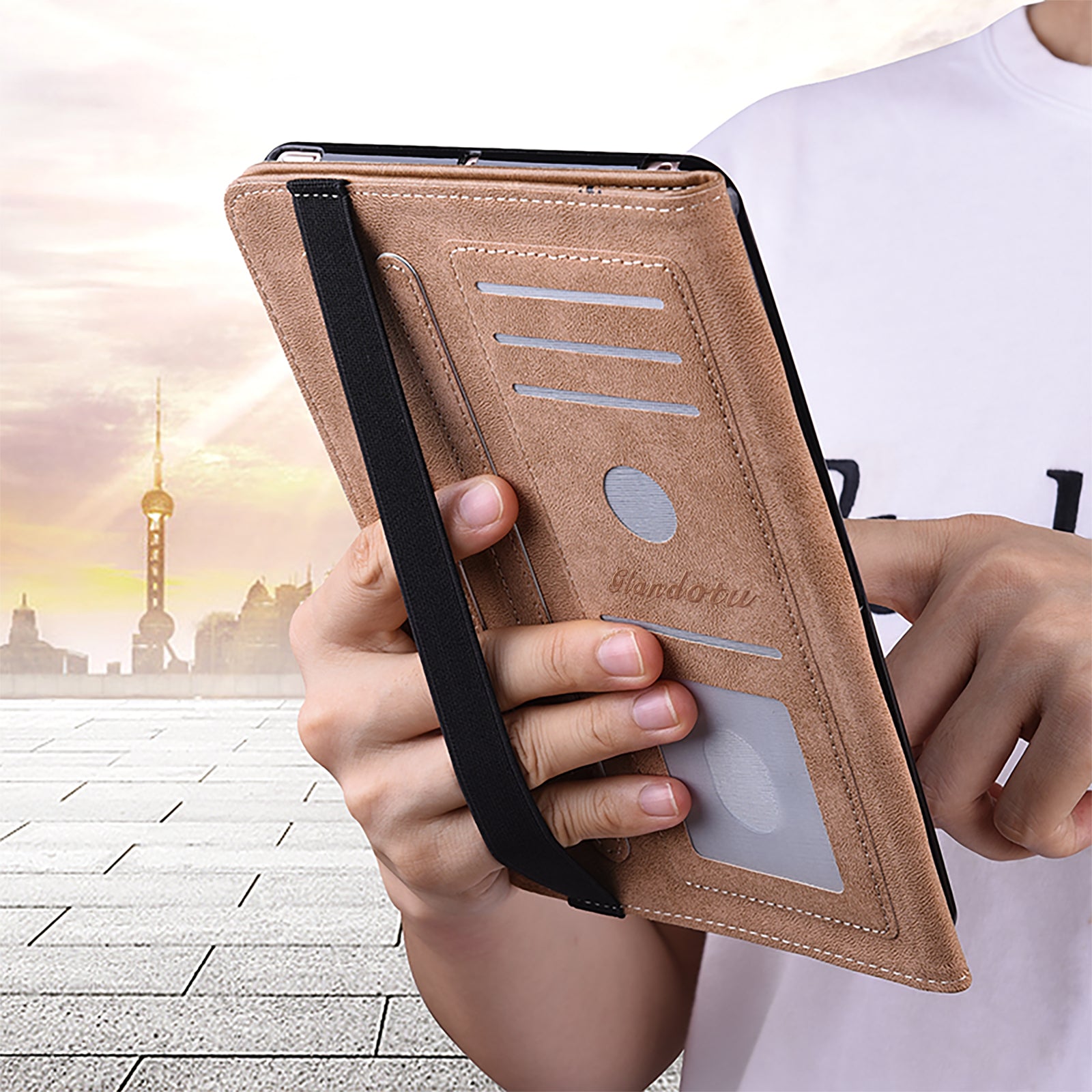 For Lenovo Tab M11 / Xiaoxin Pad 11 2024 Case PU Leather Pattern Stand Tablet Cover