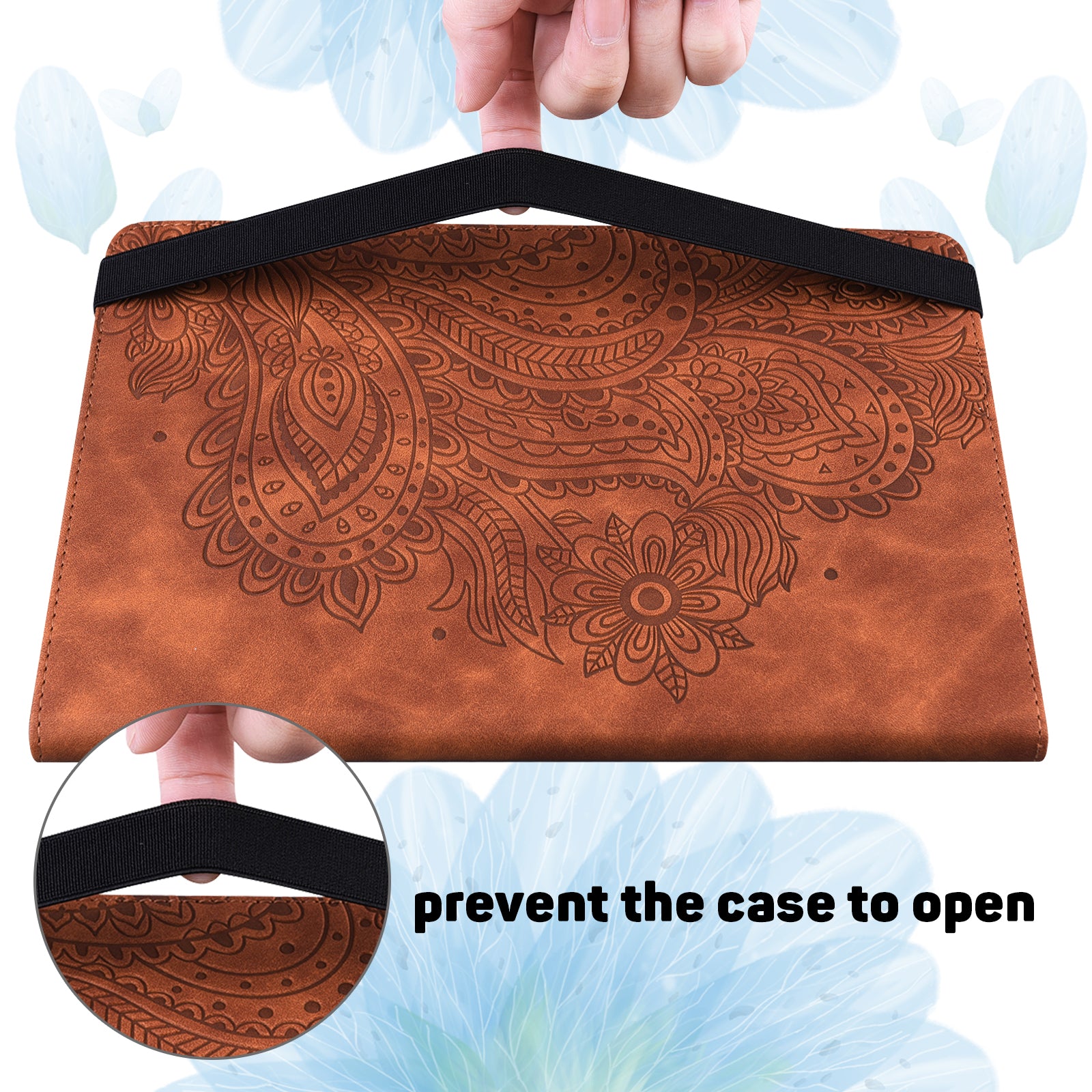 For Amazon Kindle Paperwhite (2024) Case PU Leather E-Reader Cover with Card Slots Stand