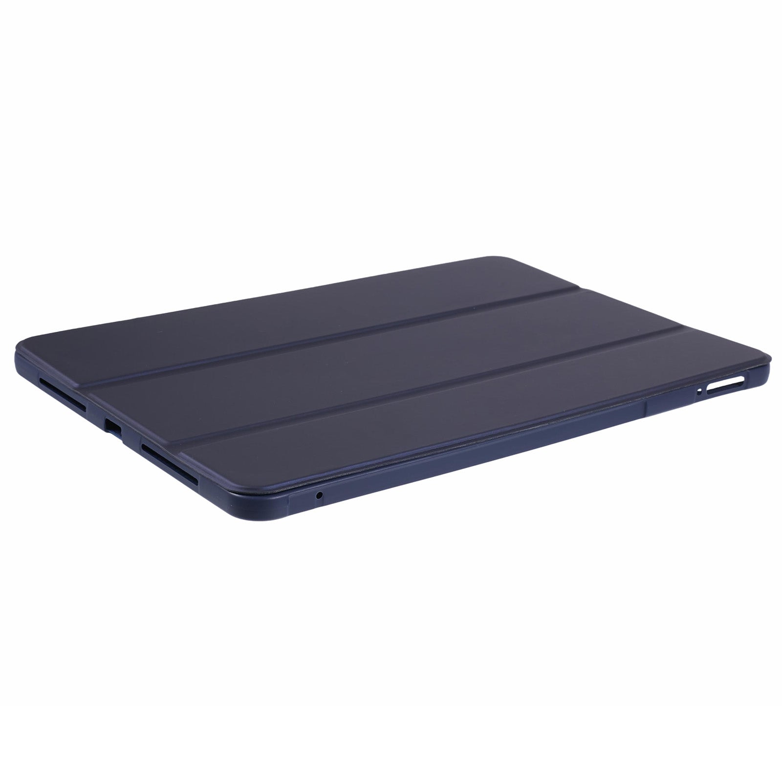 For Xiaomi Pad 6S Pro 12.4 Case Tri-fold Stand Shell PU Leather+Silicone Tablet Cover