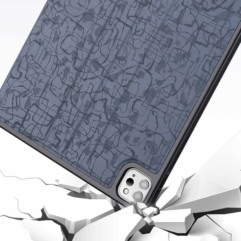 X-LEVEL Fashion Texture Series for iPad 10.2 (2019) / (2020) / (2021) Leather Case Anti-scratch Tablet Cover