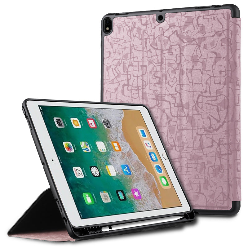 X-LEVEL Fashion Texture Series for iPad 10.2 (2019) / (2020) / (2021) Leather Case Anti-scratch Tablet Cover