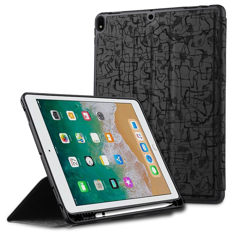 X-LEVEL Fashion Texture Series for iPad 10.2 (2019) / (2020) / (2021) Leather Case Anti-scratch Tablet Cover