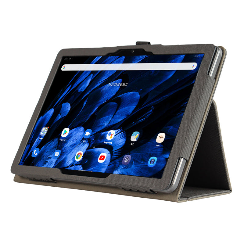For LUCA TM102M4N1-B 10.1 (2023) Tablet Case Leather Stand Cover Skin-touch Texture