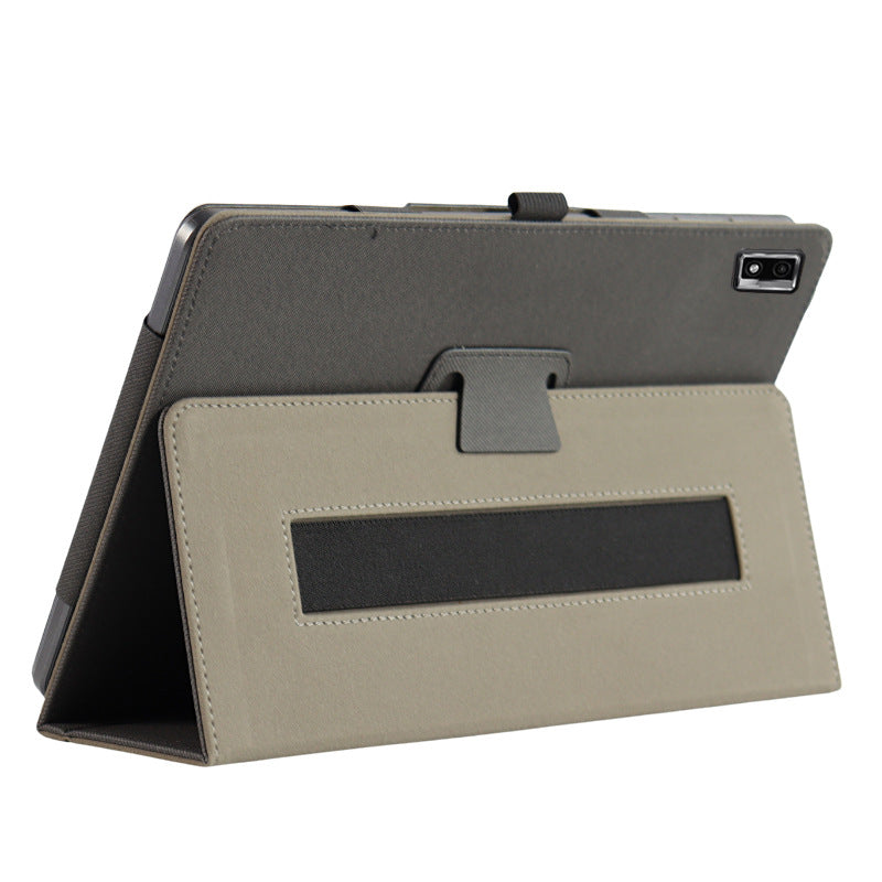 For LUCA TM102M4N1-B 10.1 (2023) Tablet Case Leather Stand Cover Skin-touch Texture