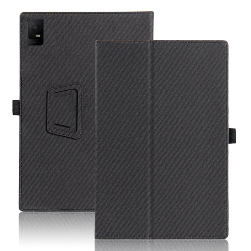 For TCL Tab 10 Gen 2 Tablet Case Stand Skin-touch PU Leather Full Protection Cover
