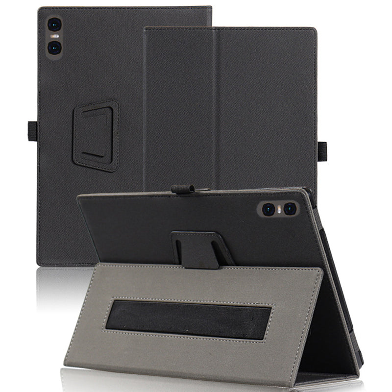 For Teclast P30T Tablet Case Skin-touch PU Leather Cover with Folding Stand