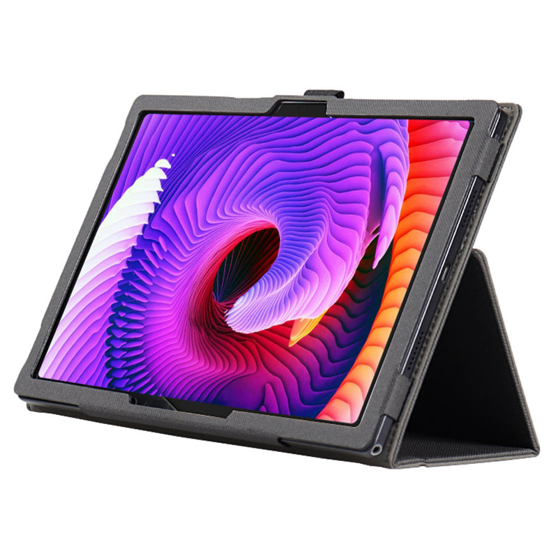 For Teclast P30T Tablet Case Skin-touch PU Leather Cover with Folding Stand