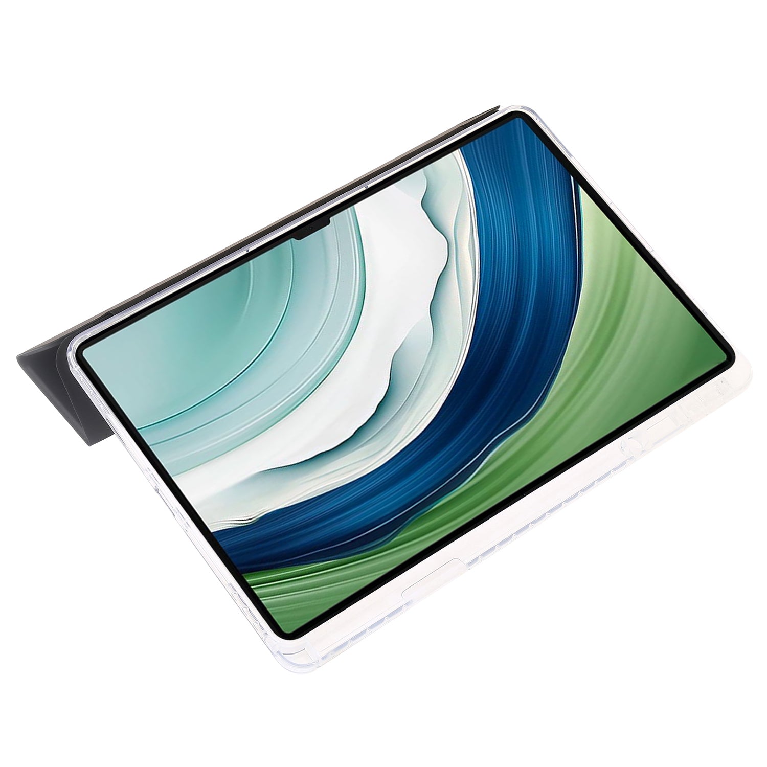 For Huawei MatePad Pro 13.2 Tablet Case Bump Proof TPU+Acrylic+PU Tri-fold Stand Cover