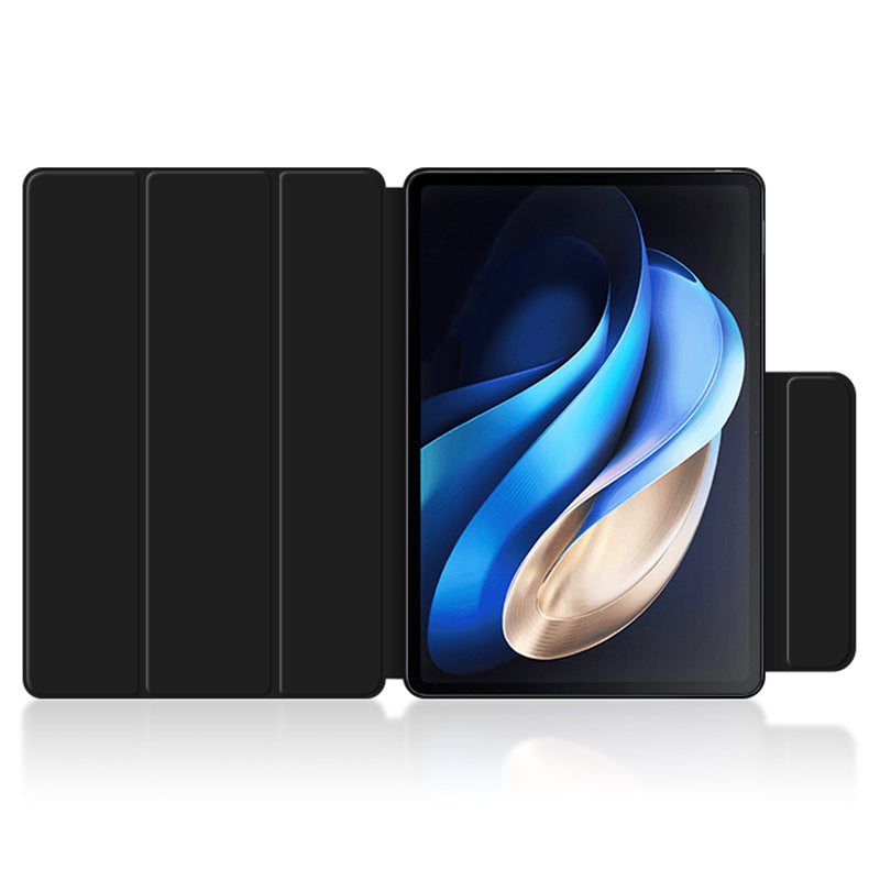 For vivo Pad3 Pro Case PU Leather Magnetic Attachment Tablet Cover
