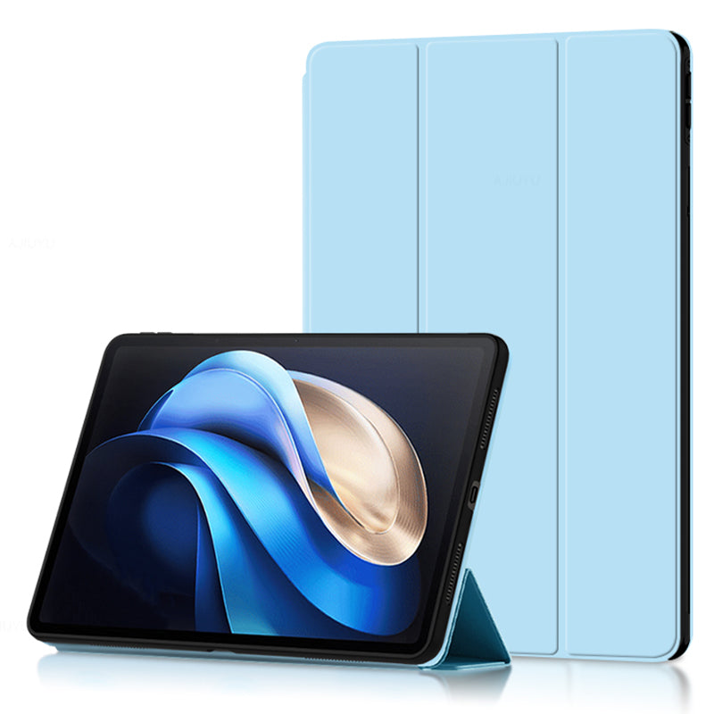 For vivo Pad3 Pro Case PU Leather Trifold Stand Tablet Cover with Auto Wake / Sleep