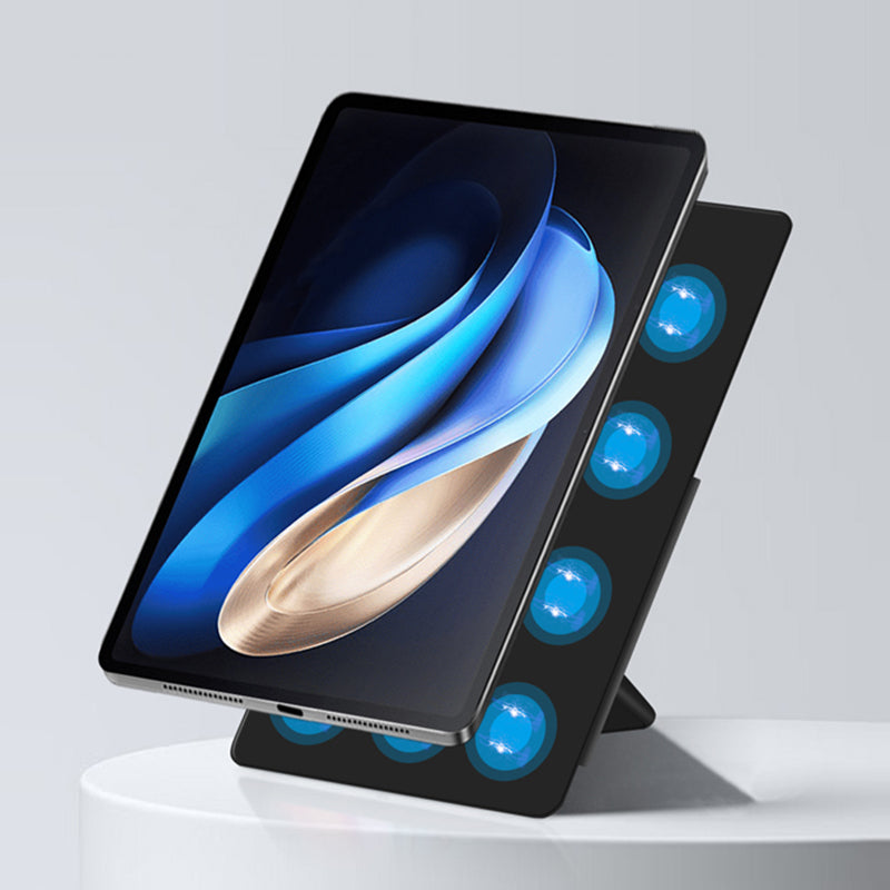 For vivo Pad3 Pro Case Origami Stand Magnetic Absorption PU Leather Tablet Cover