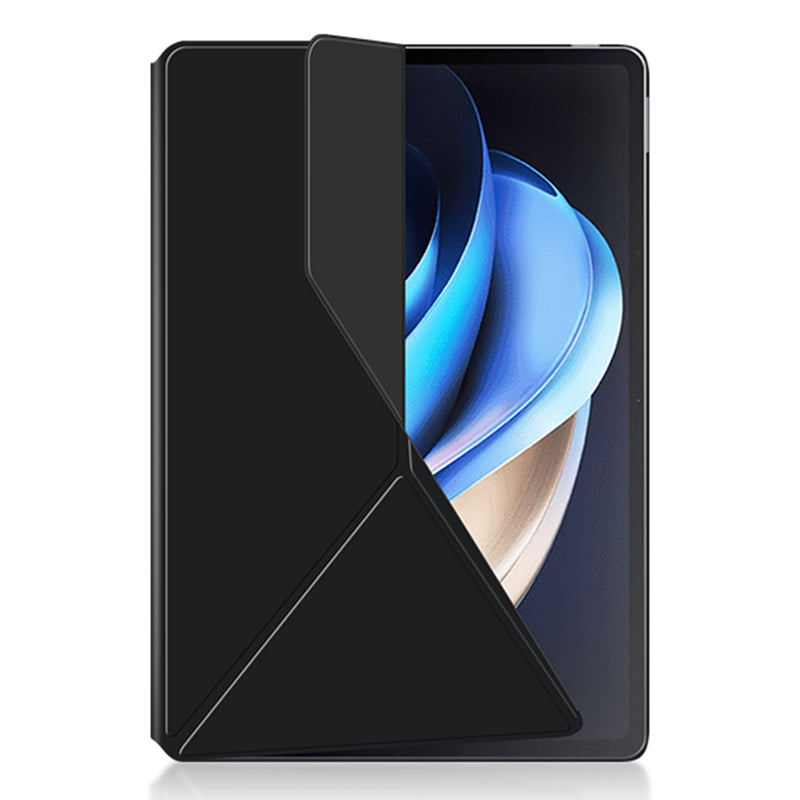 For vivo Pad3 Pro Case Origami Stand Magnetic Absorption PU Leather Tablet Cover