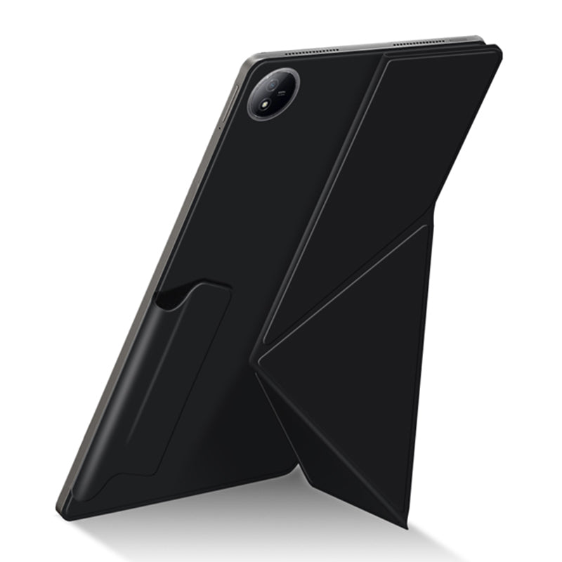 For vivo Pad3 Pro Case Origami Stand Magnetic Absorption PU Leather Tablet Cover