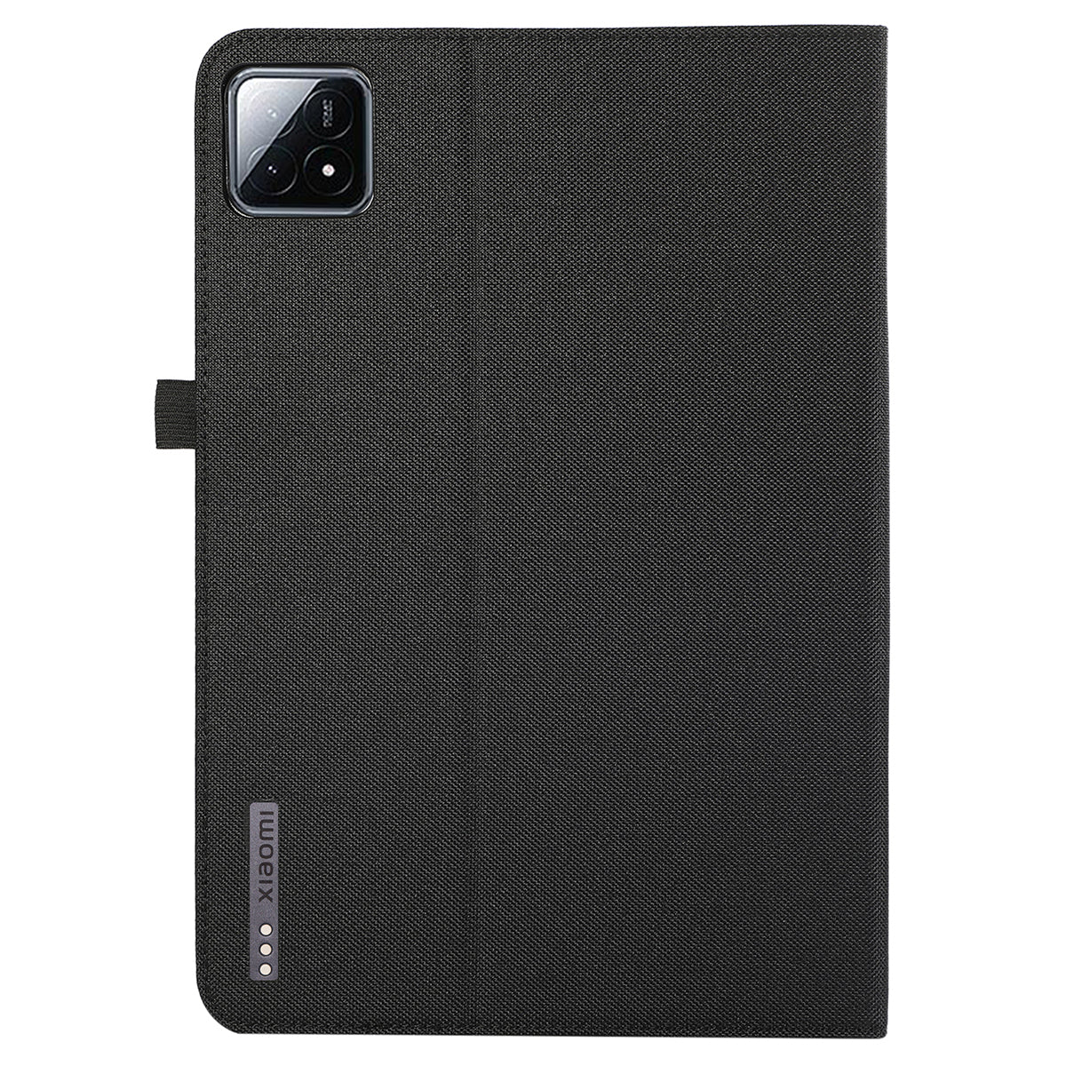 For Xiaomi Pad 6S Pro 12.4 Case Cloth Texture Leather Tablet Stand Cover with Card Holder