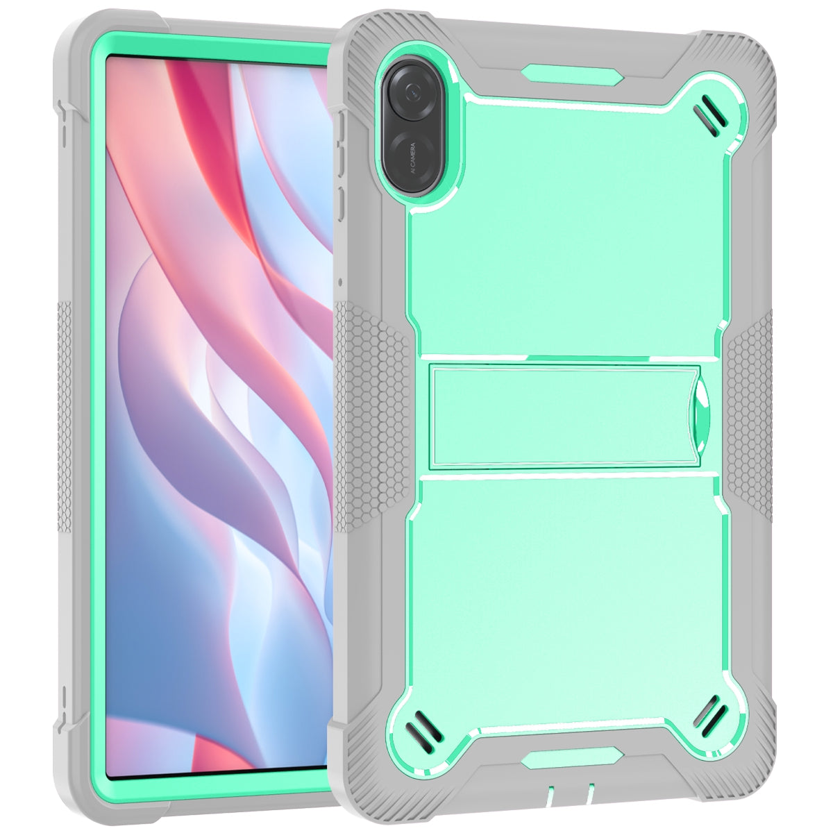 For Honor Pad X9 Protective Case Kickstand Shockproof Silicone + PC Tablet Cover