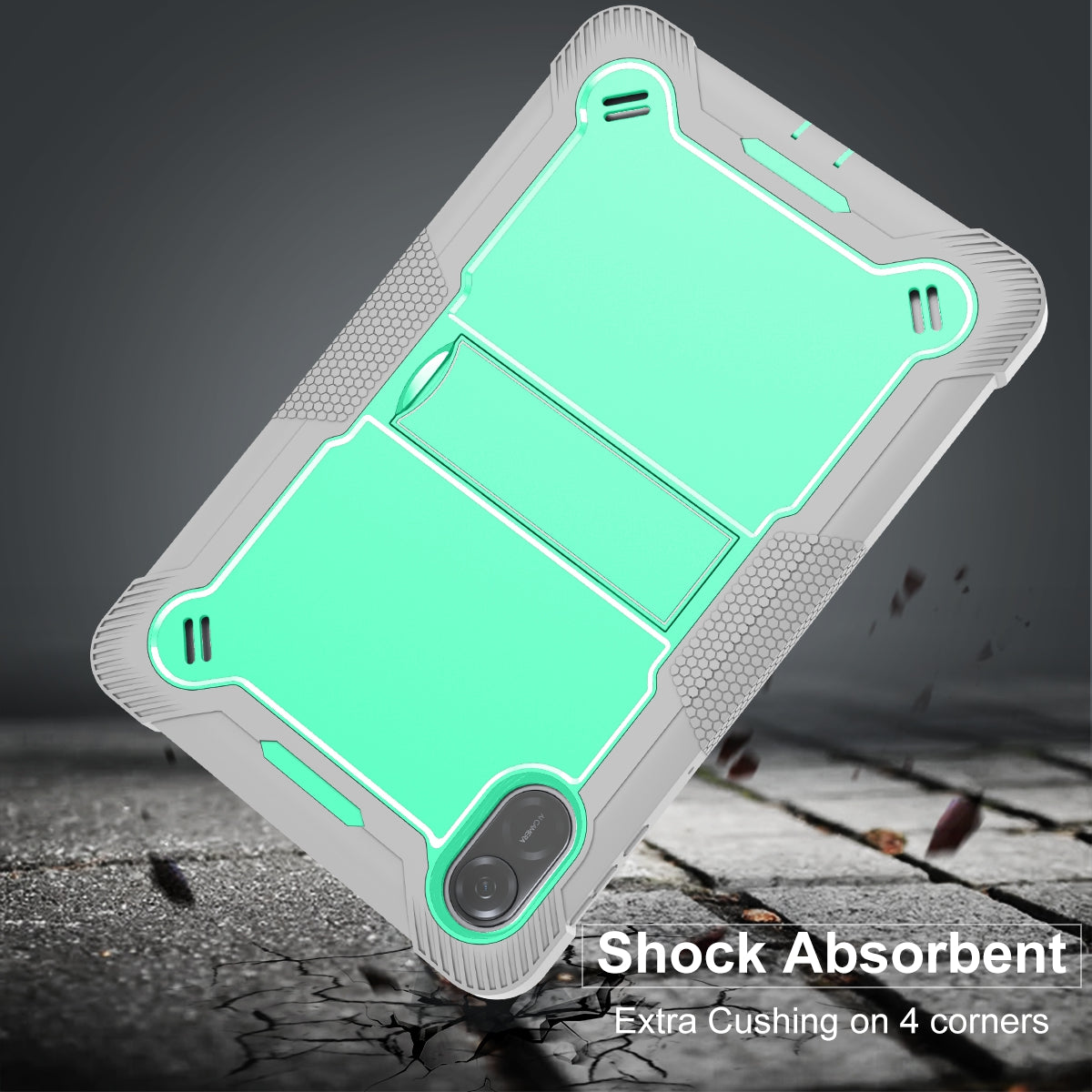 For Honor Pad X9 Protective Case Kickstand Shockproof Silicone + PC Tablet Cover