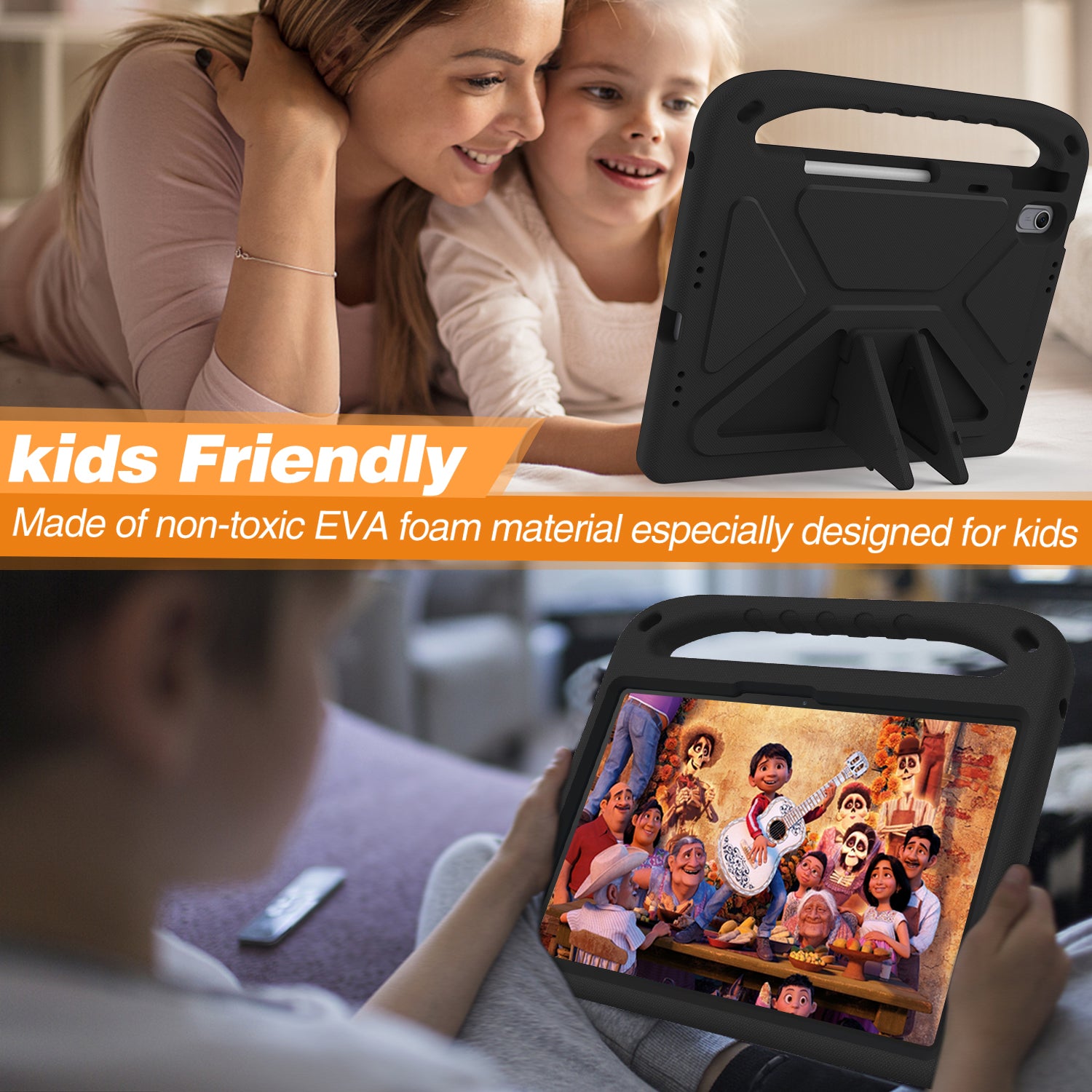 For Huawei MatePad 11.5 / MatePad Air 11.5 inch (2023) Case Kids Friendly EVA Handle Tablet Cover