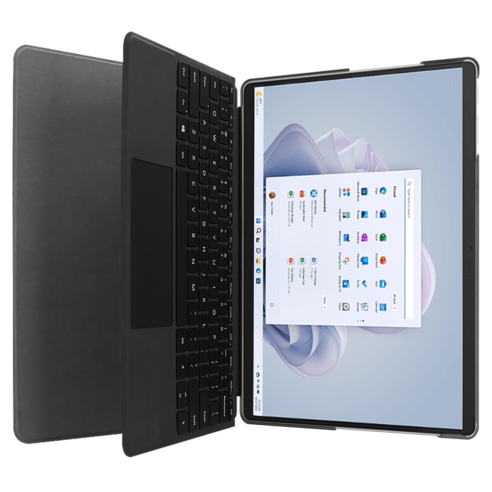 For Microsoft Surface Pro 10 Case PU Leather Folding Stand Folio Tablet Cover