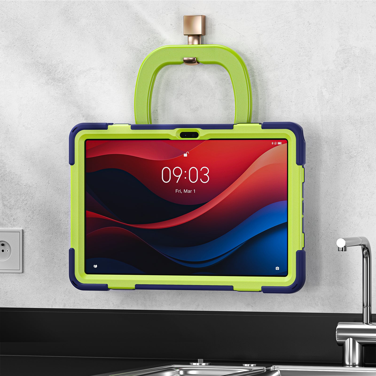 For Lenovo Tab M11 / Xiaoxin Pad 11 2024 TB-330FU 331FC Case Kickstand PC+Silicone Tablet Cover