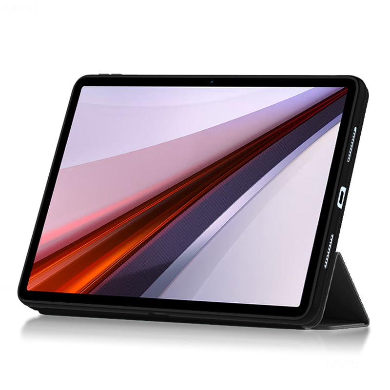 For vivo iQOO Pad Air Case PU Leather Trifold Stand Tablet Cover with Auto Wake / Sleep