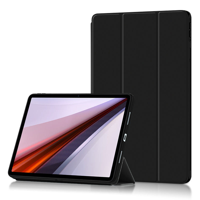 For vivo iQOO Pad Air Case PU Leather Trifold Stand Tablet Cover with Auto Wake / Sleep