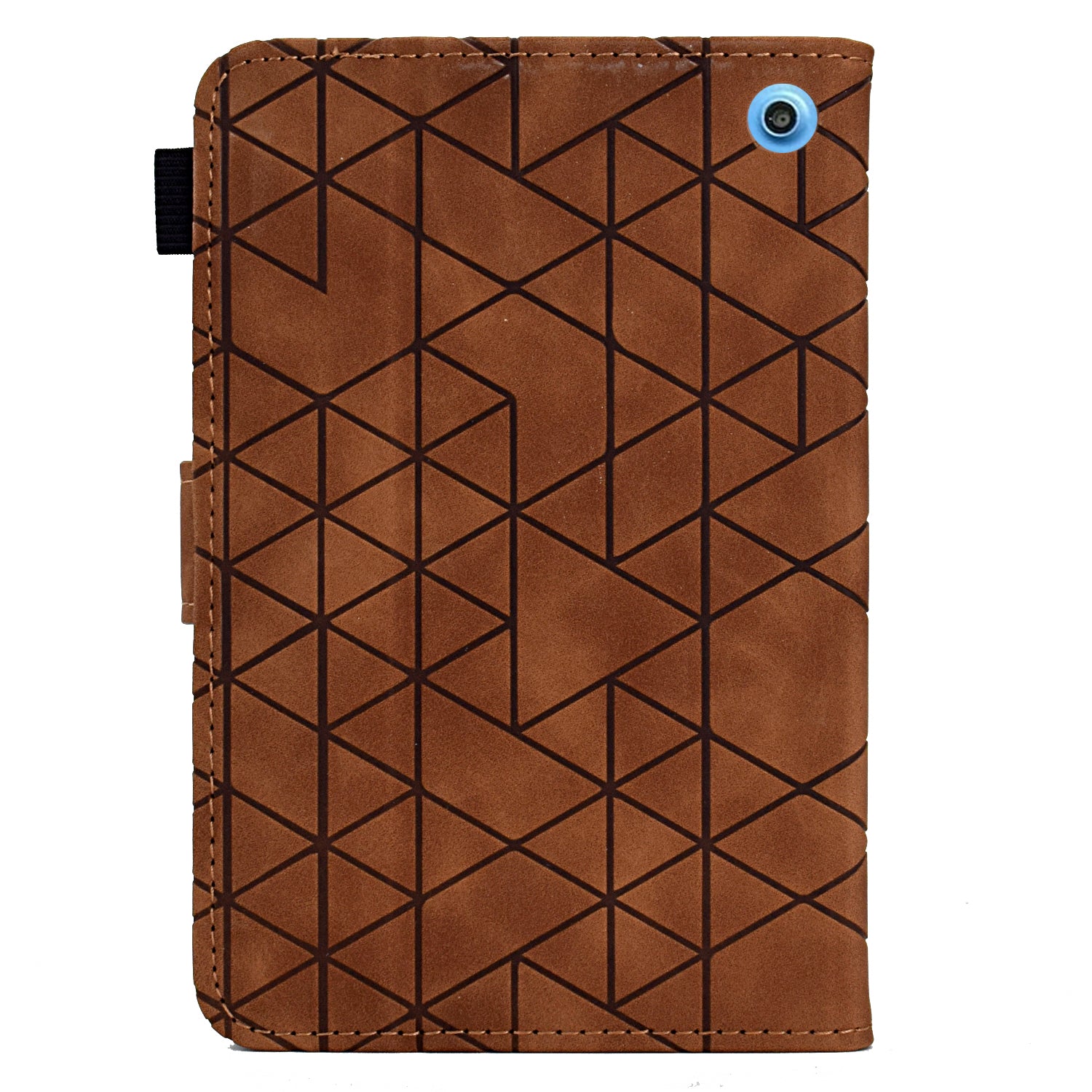 A9 For Amazon Fire HD 10 (2023) Case Card Slots Stand Rhombus Leather Tablet Cover