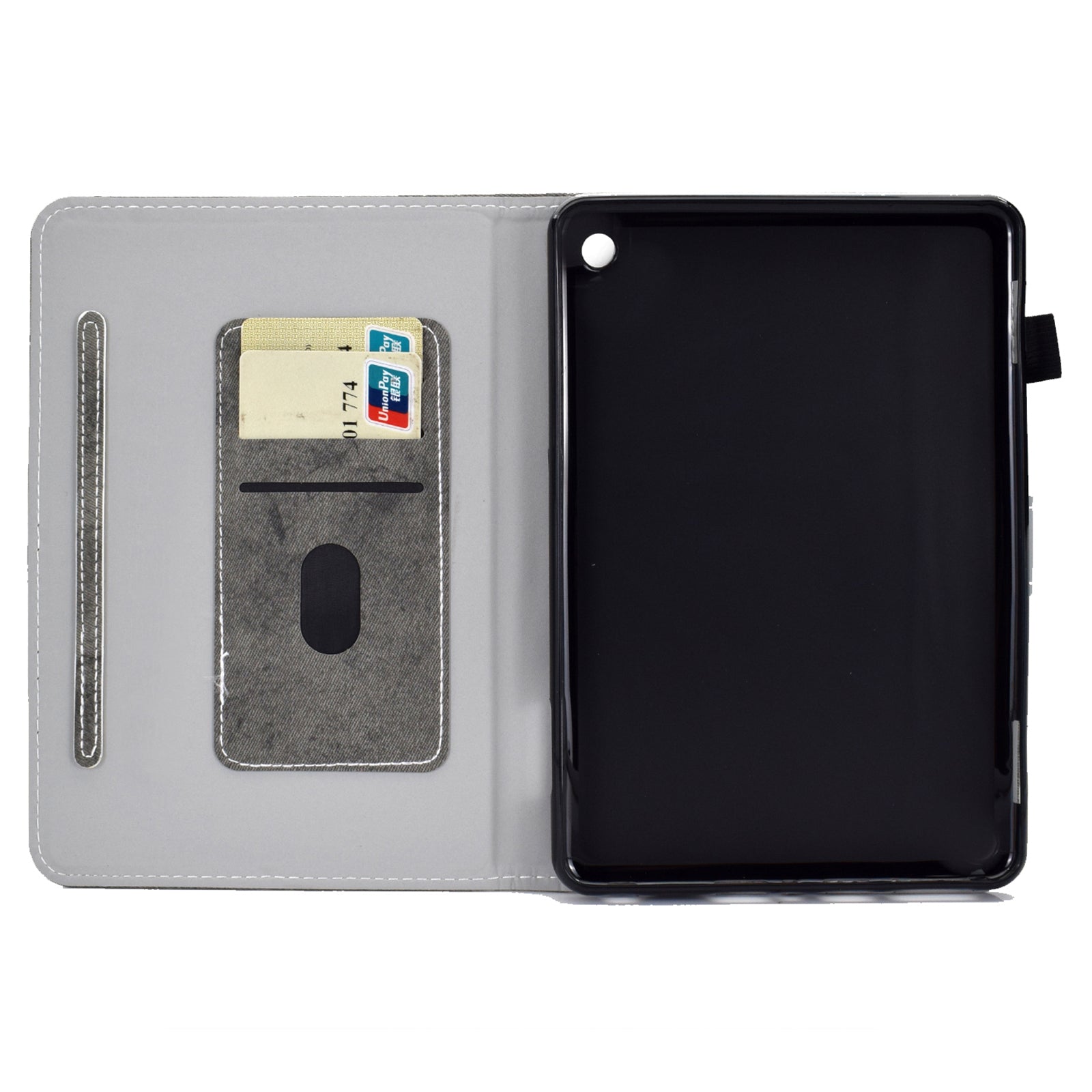 A4 For Amazon Fire HD 10 (2023) Case Cloth Texture Card Holder Tablet Protective Shell