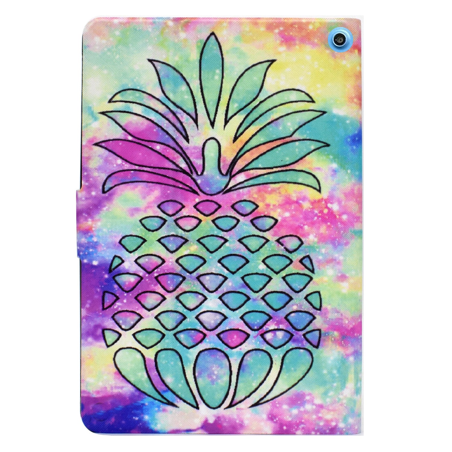 A2 For Amazon Fire HD 10 (2023) Case Pattern Printed PU Leather Tablet Cover with Card Slots