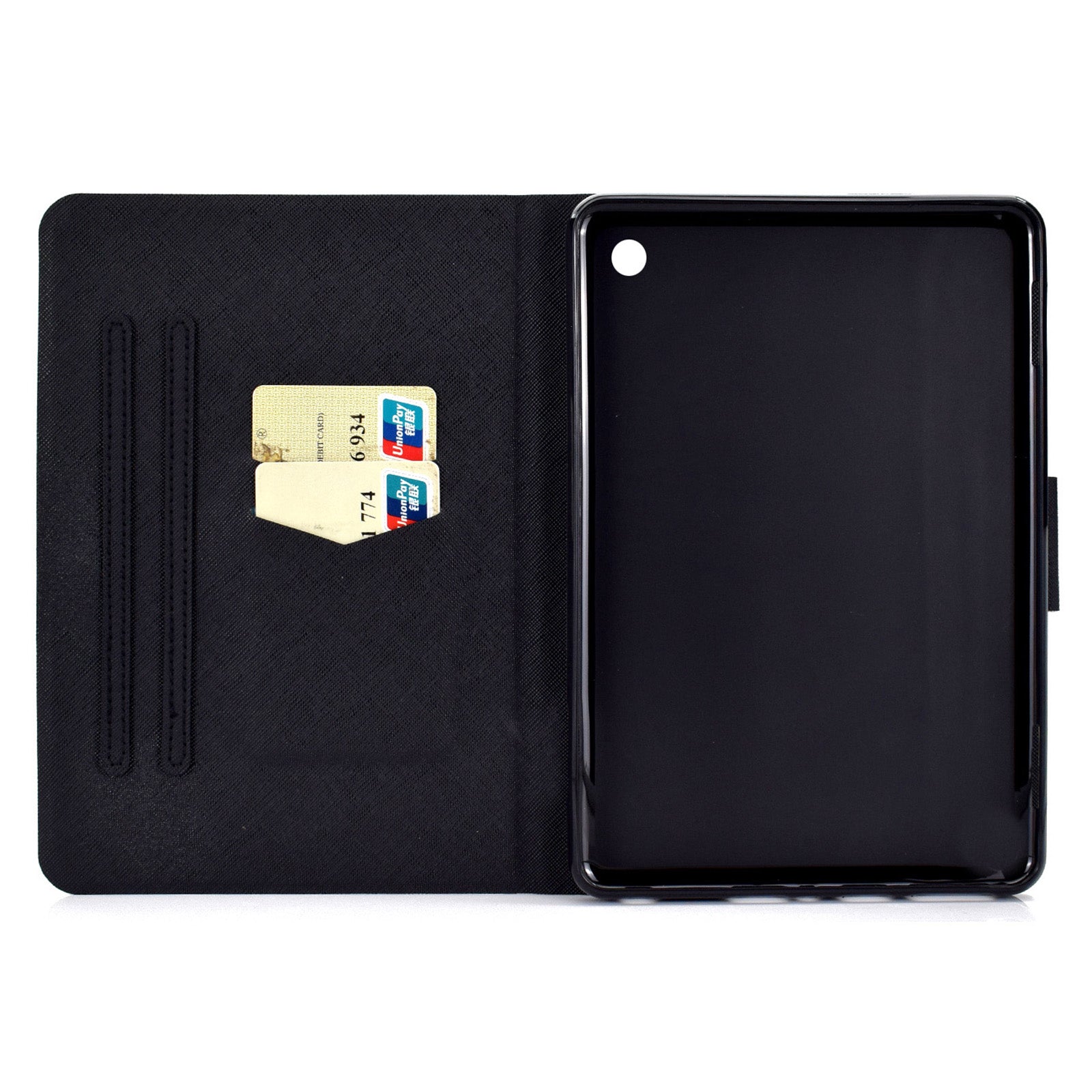 A2 For Amazon Fire HD 10 (2023) Case Pattern Printed PU Leather Tablet Cover with Card Slots