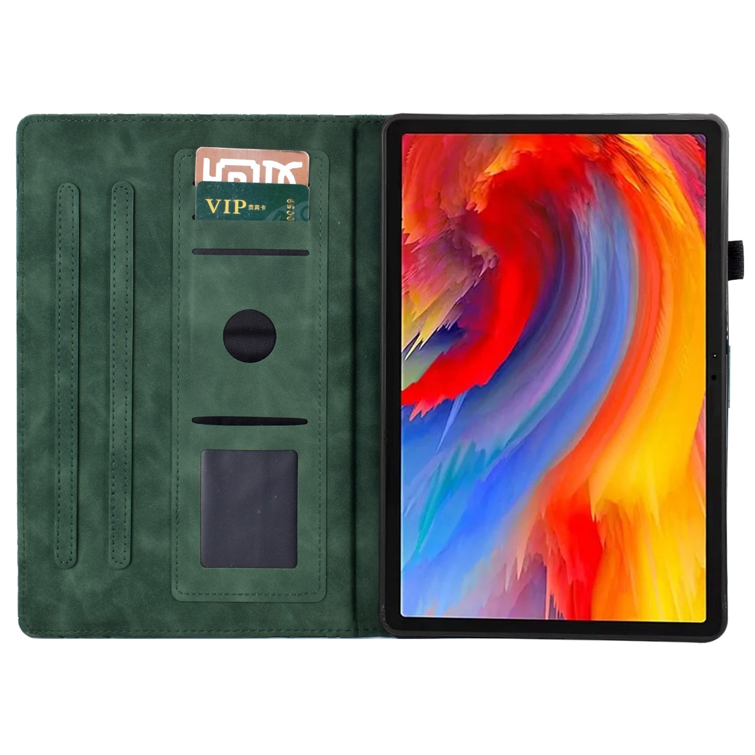 A7 For Lenovo Tab M11 / Xiaoxin Pad 11 2024 Case Solid Color Auto Wake / Sleep Tablet Stand Cover