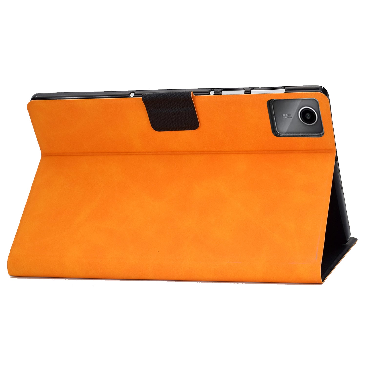 A4 For Lenovo Tab M11 / Xiaoxin Pad 11 2024 Case Card Holder Cowhide Texture Leather Tablet Cover