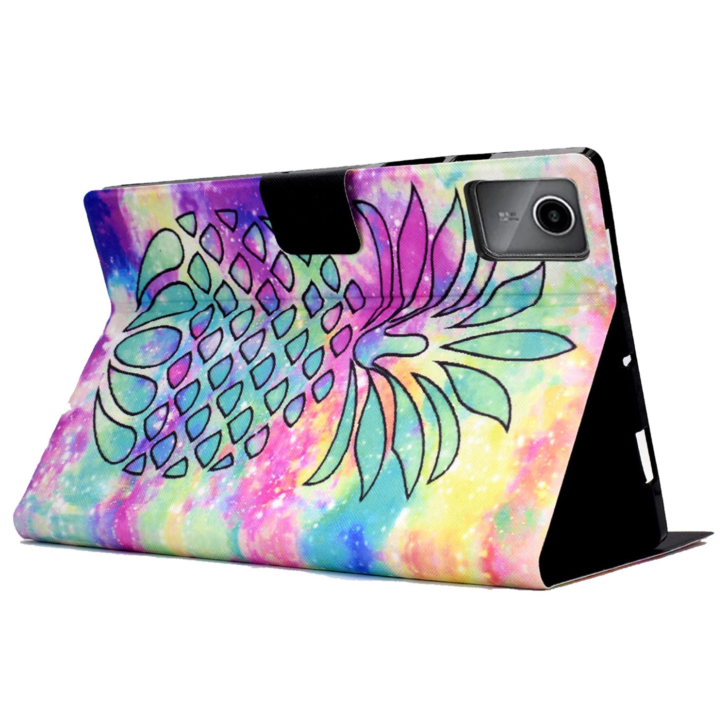 A2 For Lenovo Tab M11 / Xiaoxin Pad 11 2024 Leather Case Pattern Printed Card Slots Tablet Cover