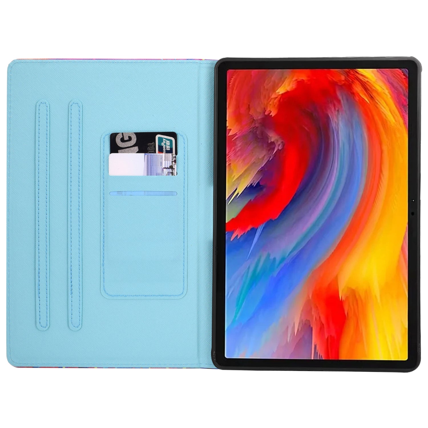For Lenovo Tab M11 / Xiaoxin Pad 11 2024 Case Pattern Printing PU Leather Stand Tablet Cover