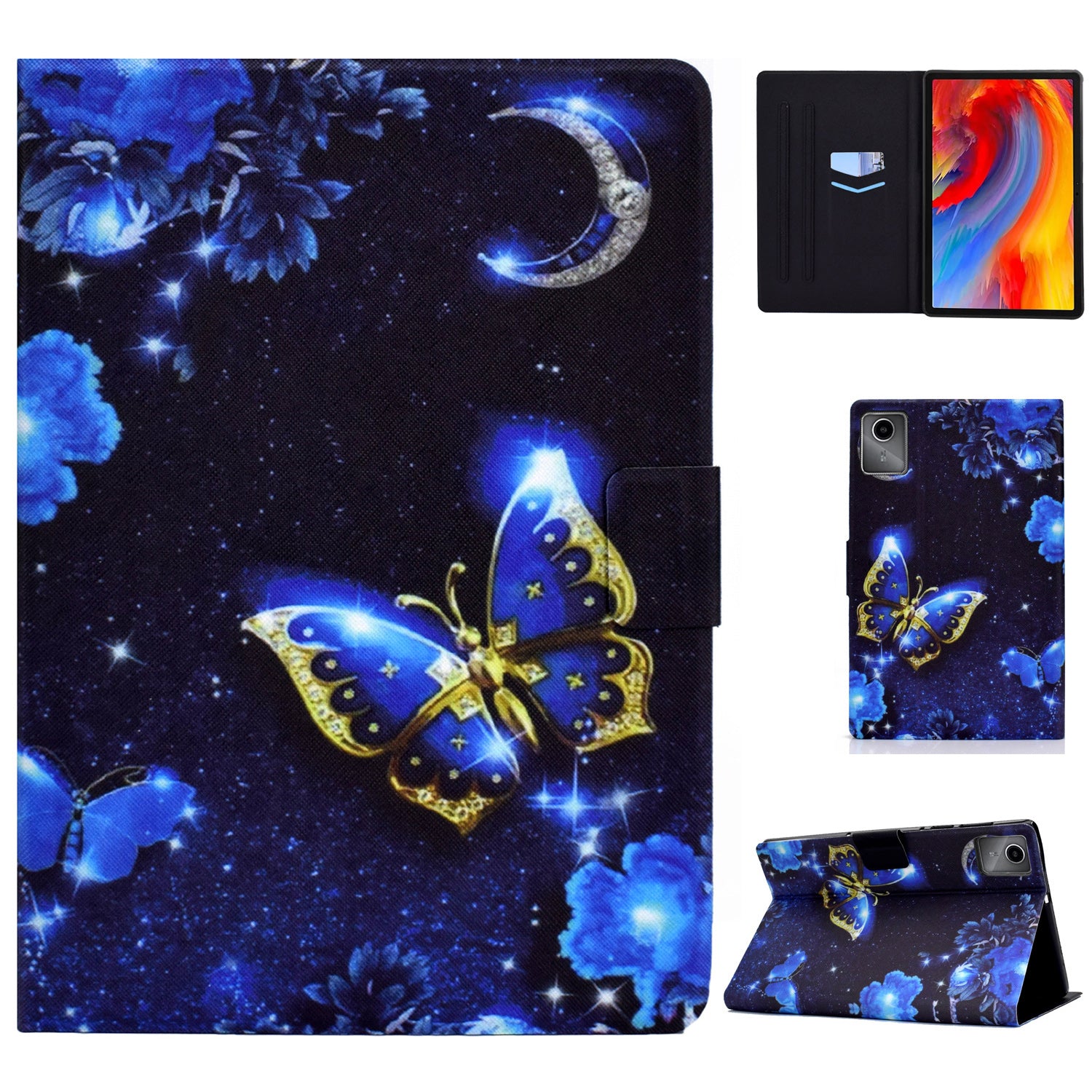 For Lenovo Tab M11 / Xiaoxin Pad 11 2024 Case Stand Pattern Printed Tablet Shell