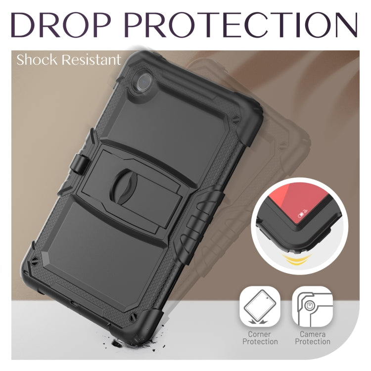 For Lenovo Tab M11 / Xiaoxin Pad 11 2024 Case Kickstand PC+Silicone Anti-drop Tablet Cover