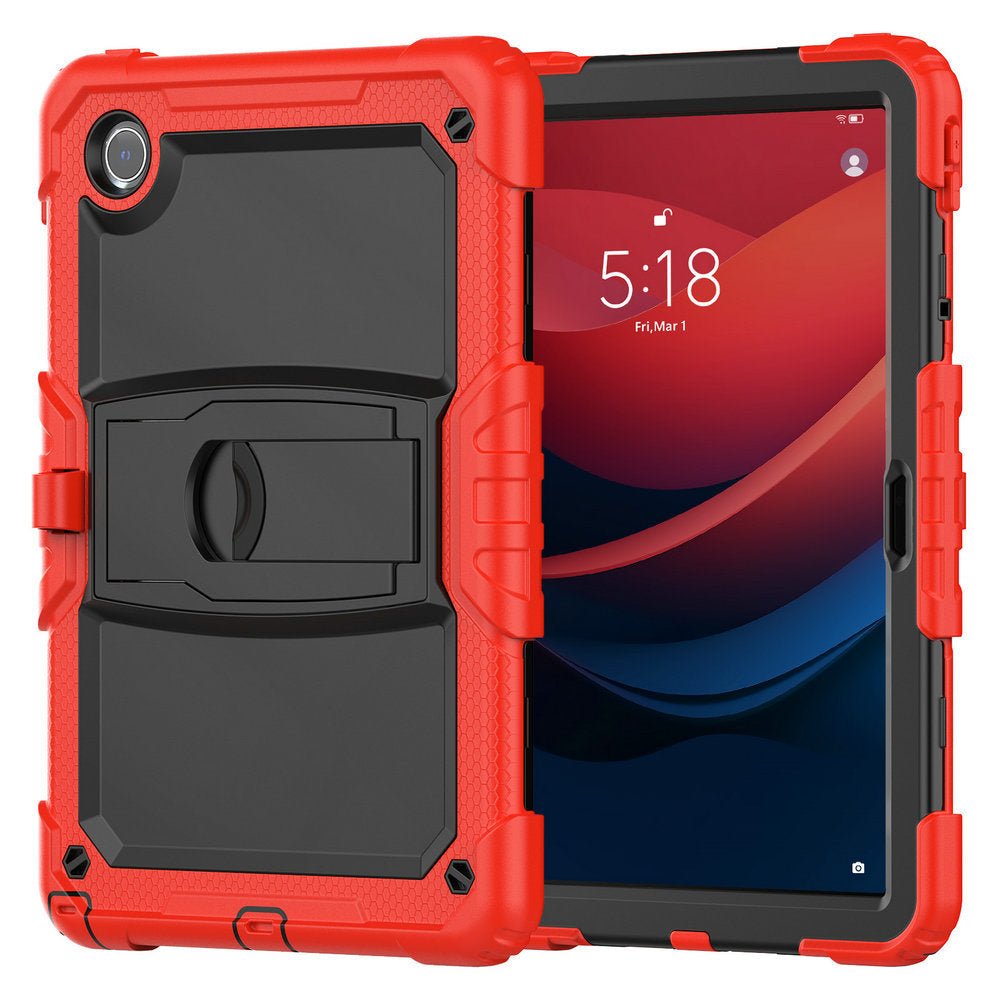 For Lenovo Tab M11 / Xiaoxin Pad 11 2024 Case Kickstand PC+Silicone Anti-drop Tablet Cover