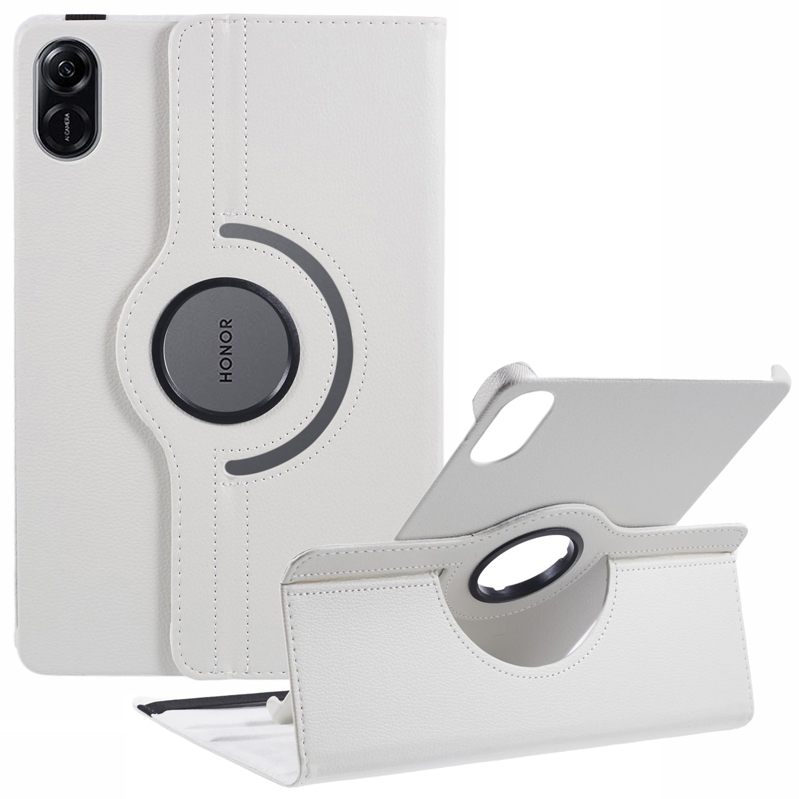 For Honor Pad X8 Pro / Honor Pad X9 Case Leather+TPU Tablet Cover Rotating Stand