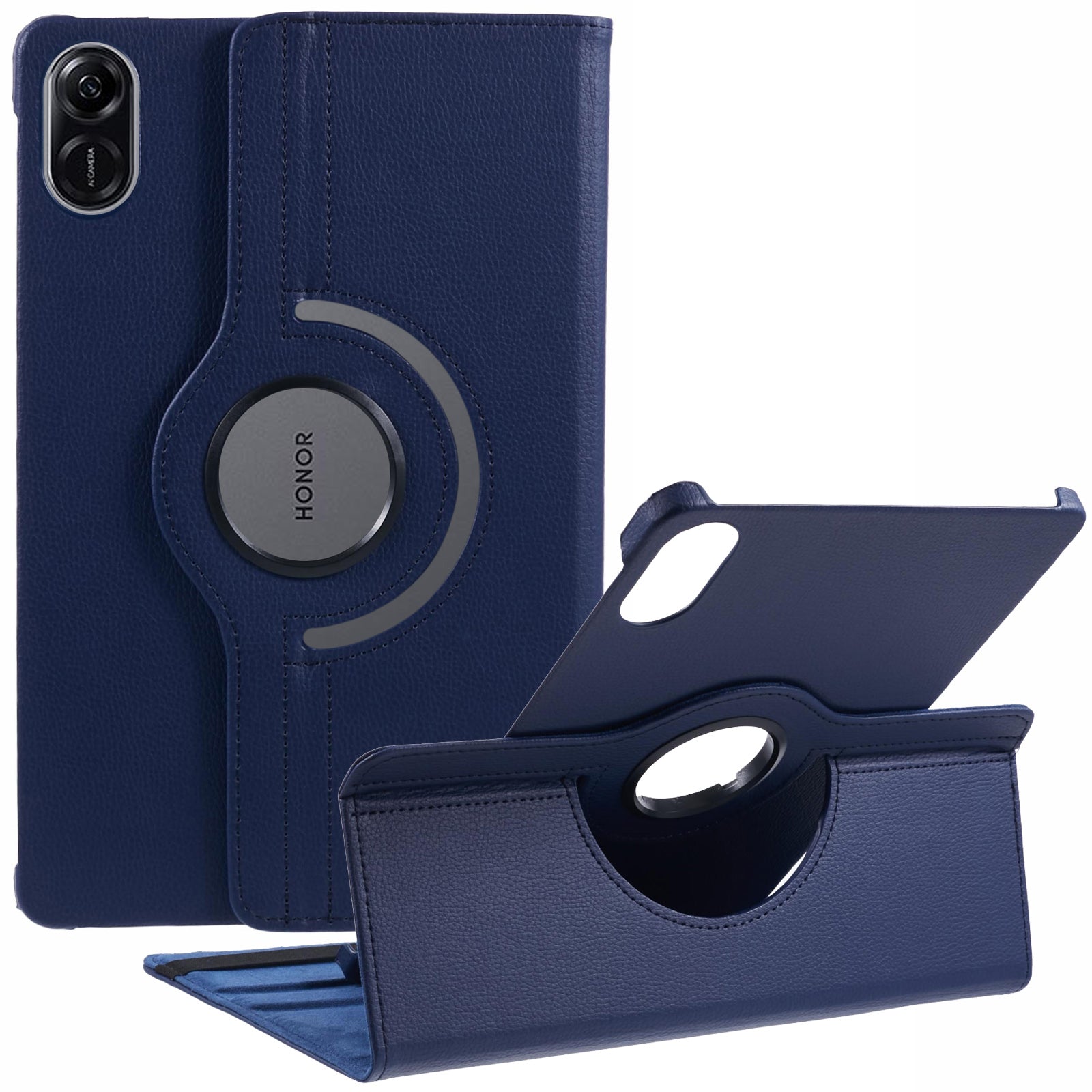 For Honor Pad X8 Pro / Honor Pad X9 Case Leather+TPU Tablet Cover Rotating Stand