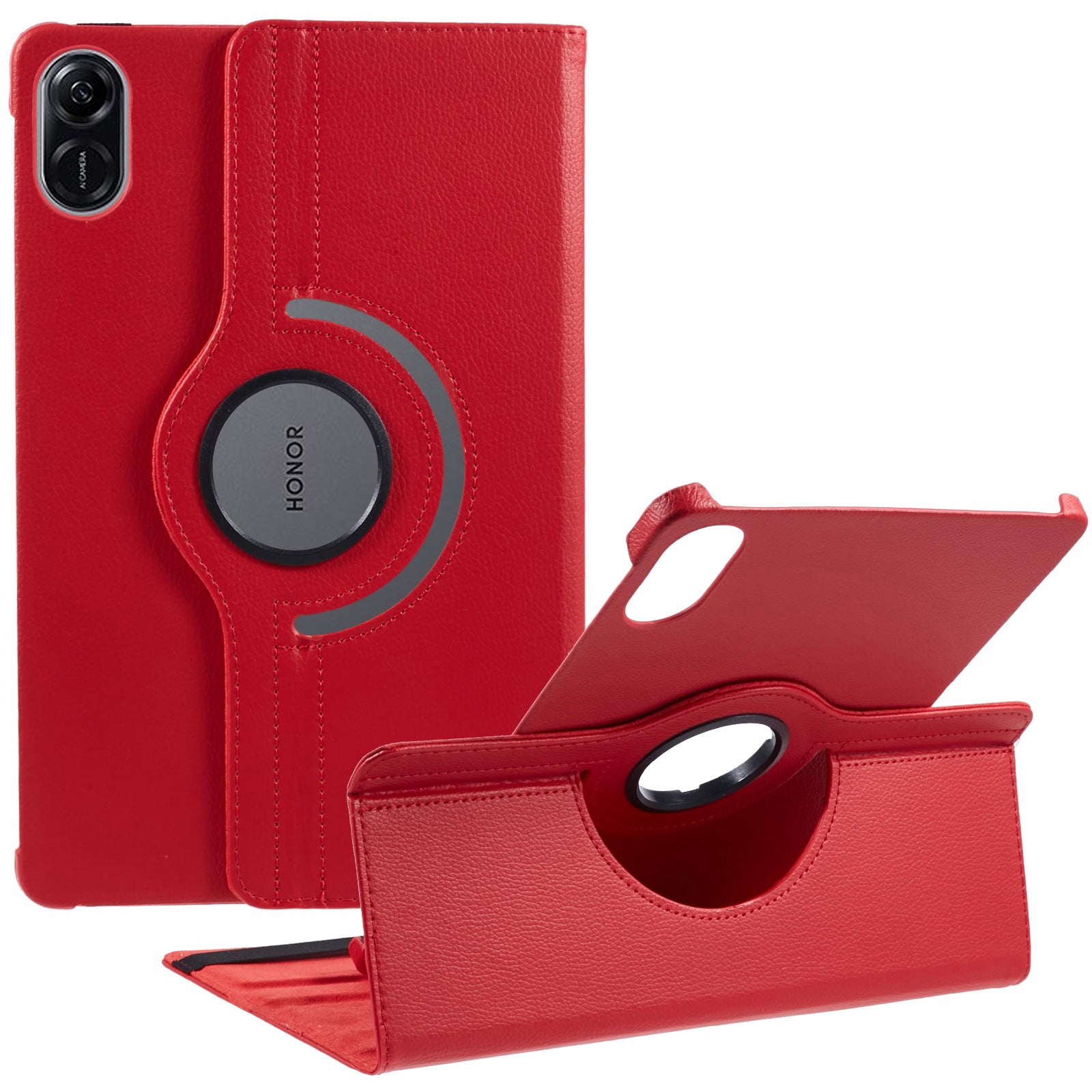 For Honor Pad X8 Pro / Honor Pad X9 Case Leather+TPU Tablet Cover Rotating Stand
