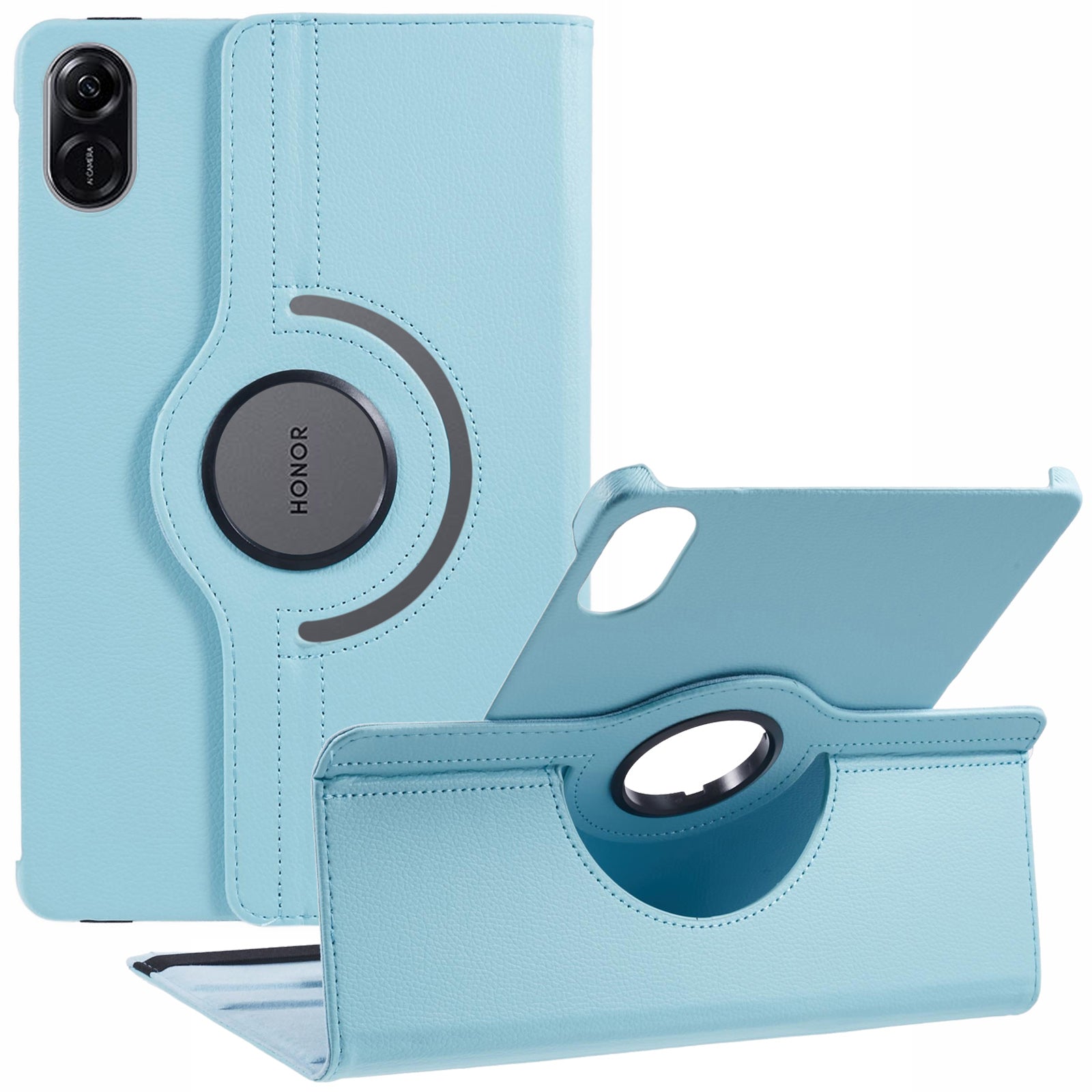For Honor Pad X8 Pro / Honor Pad X9 Case Leather+TPU Tablet Cover Rotating Stand
