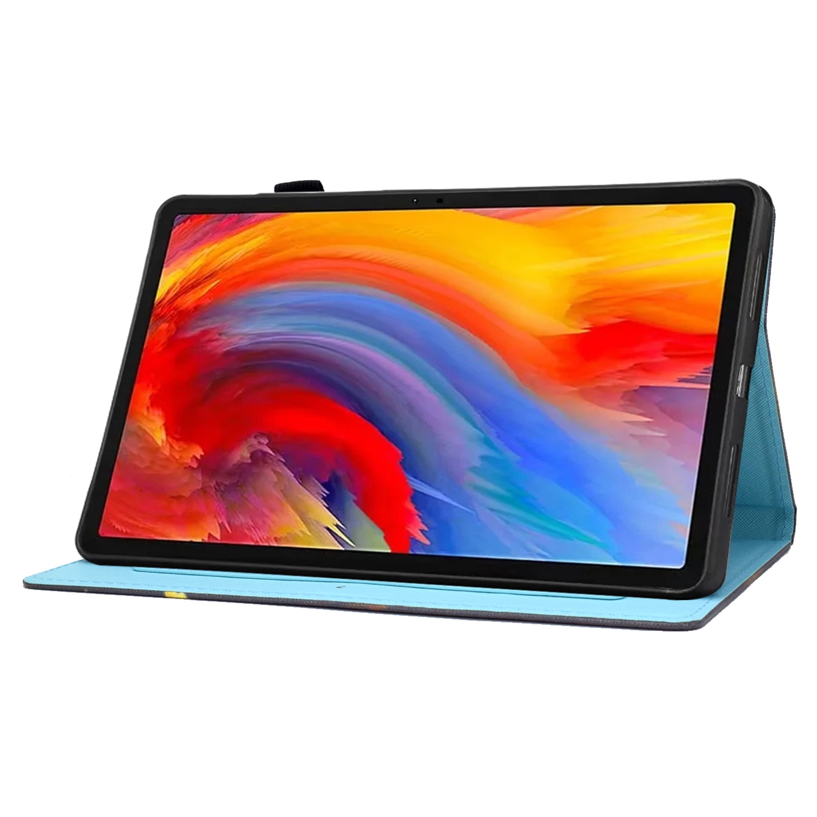 For Lenovo Tab M11 / Xiaoxin Pad 11 2024 Leather Case Pattern Printing Tablet Cover with Card Slots
