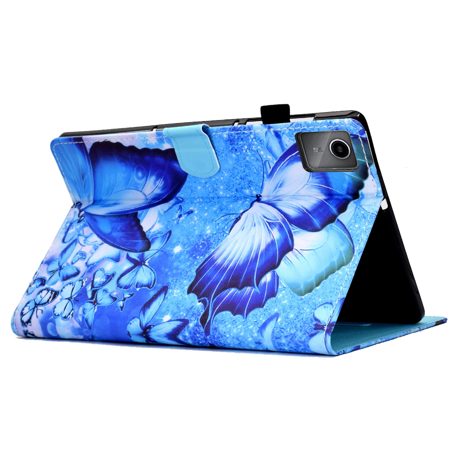 For Lenovo Tab M11 / Xiaoxin Pad 11 2024 Leather Case Pattern Printing Tablet Cover with Card Slots