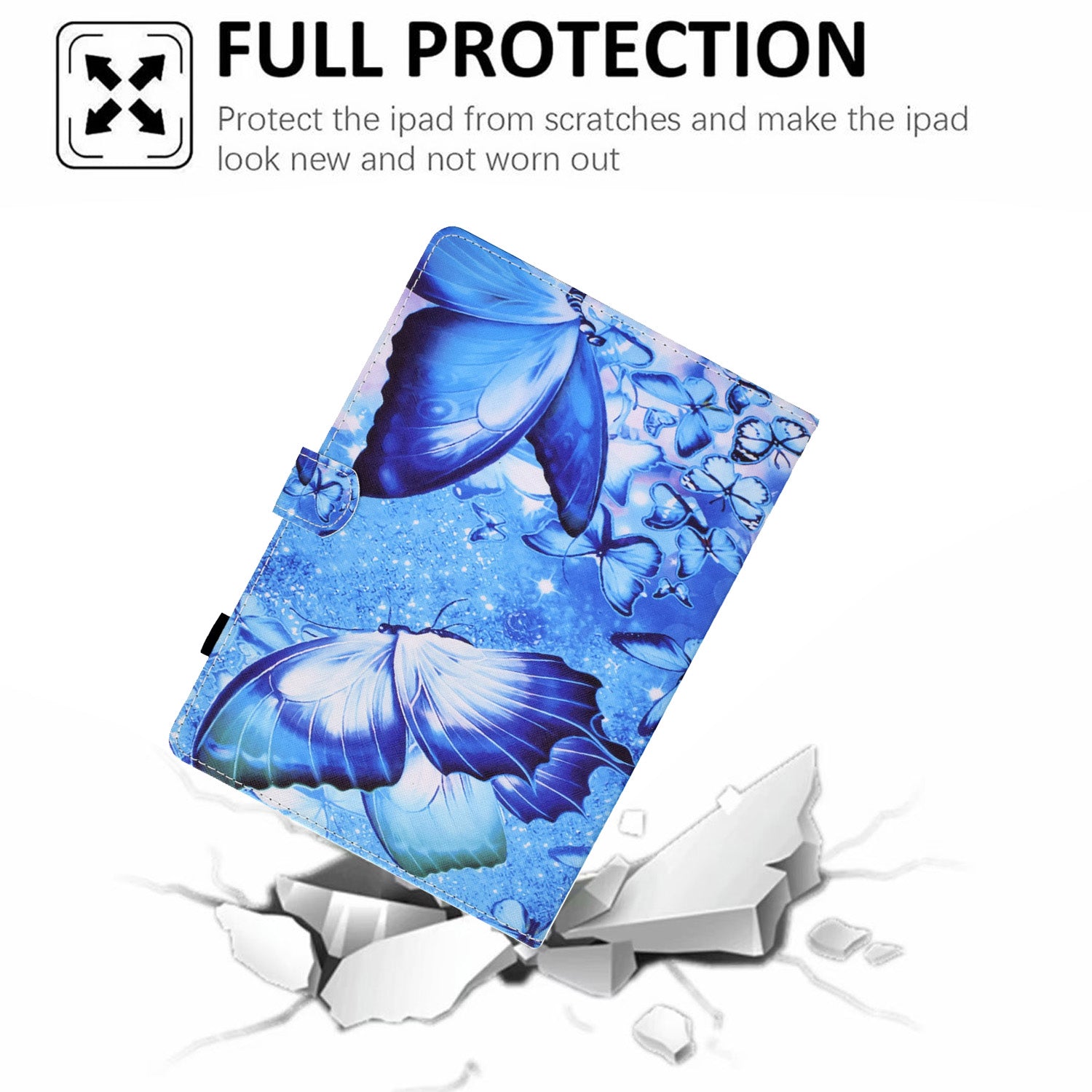 For Lenovo Tab M11 / Xiaoxin Pad 11 2024 Leather Case Pattern Printing Tablet Cover with Card Slots