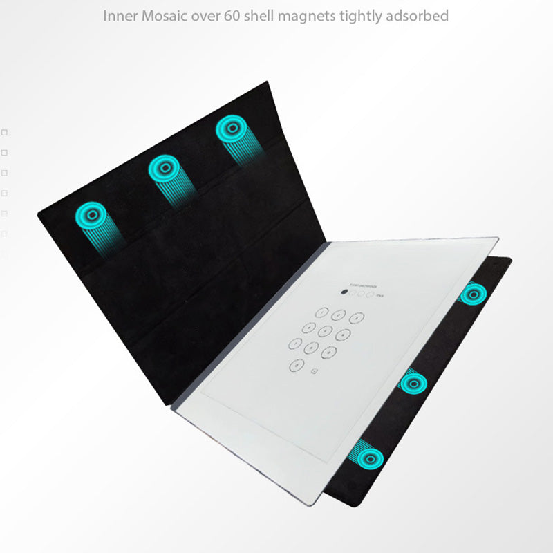 For Remarkable 2 Case Double-Side Magnetic PC+PU Leather Stand E-Reader Cover