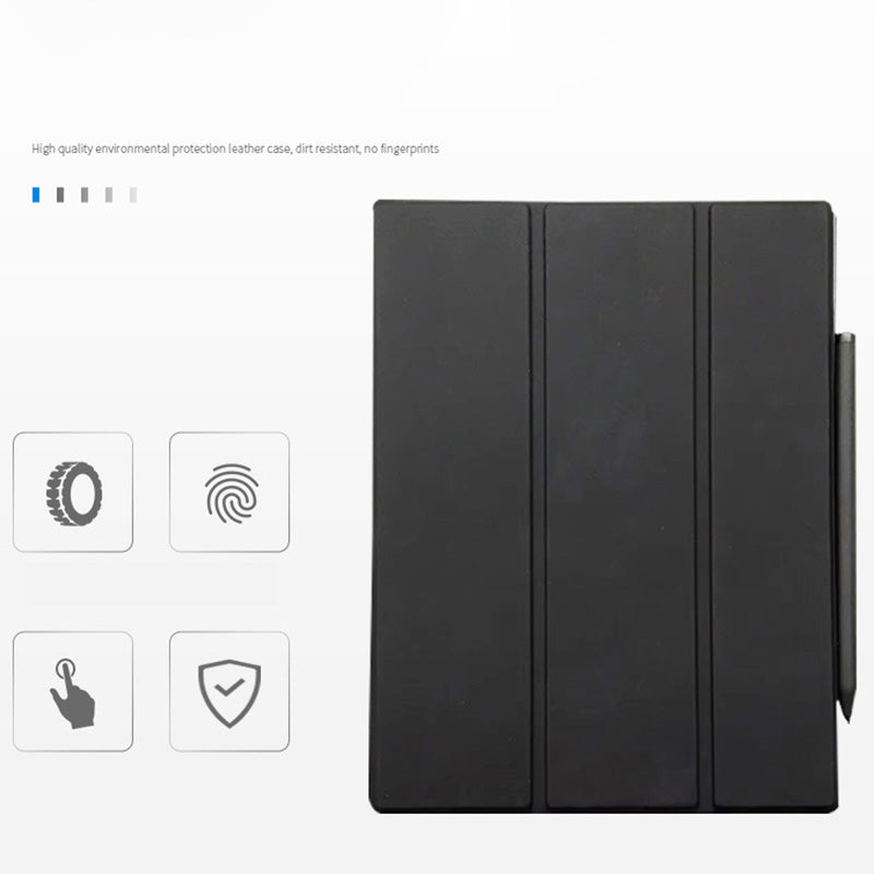 For Remarkable 2 Case Double-Side Magnetic PC+PU Leather Stand E-Reader Cover