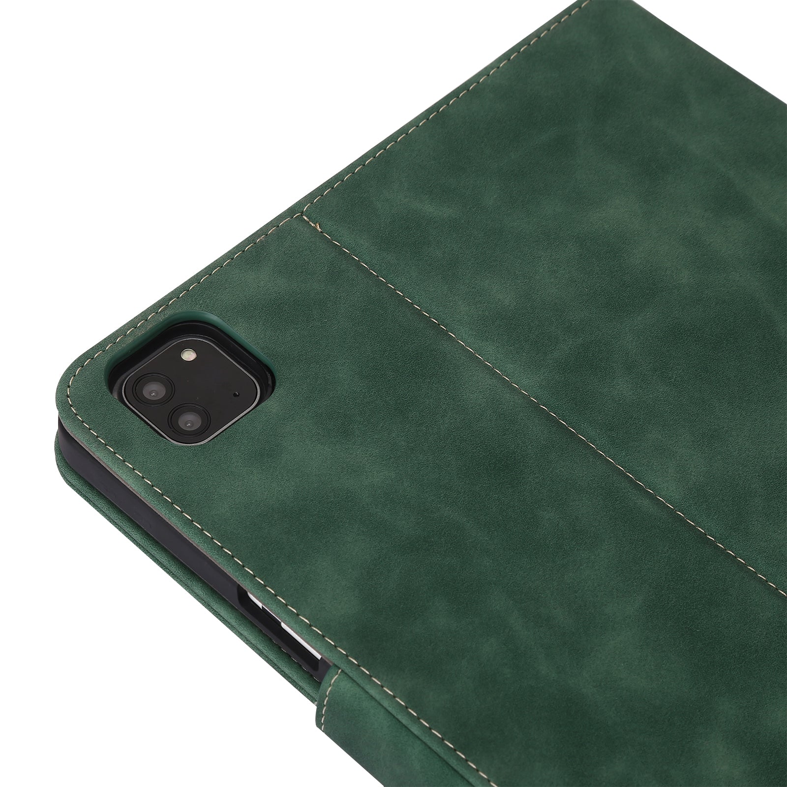 For iPad Air (2020) / (2022) / iPad Pro 11 (2018) / (2020) / (2021) / (2022) Leather Case Pen Slot Wallet Leather Cover