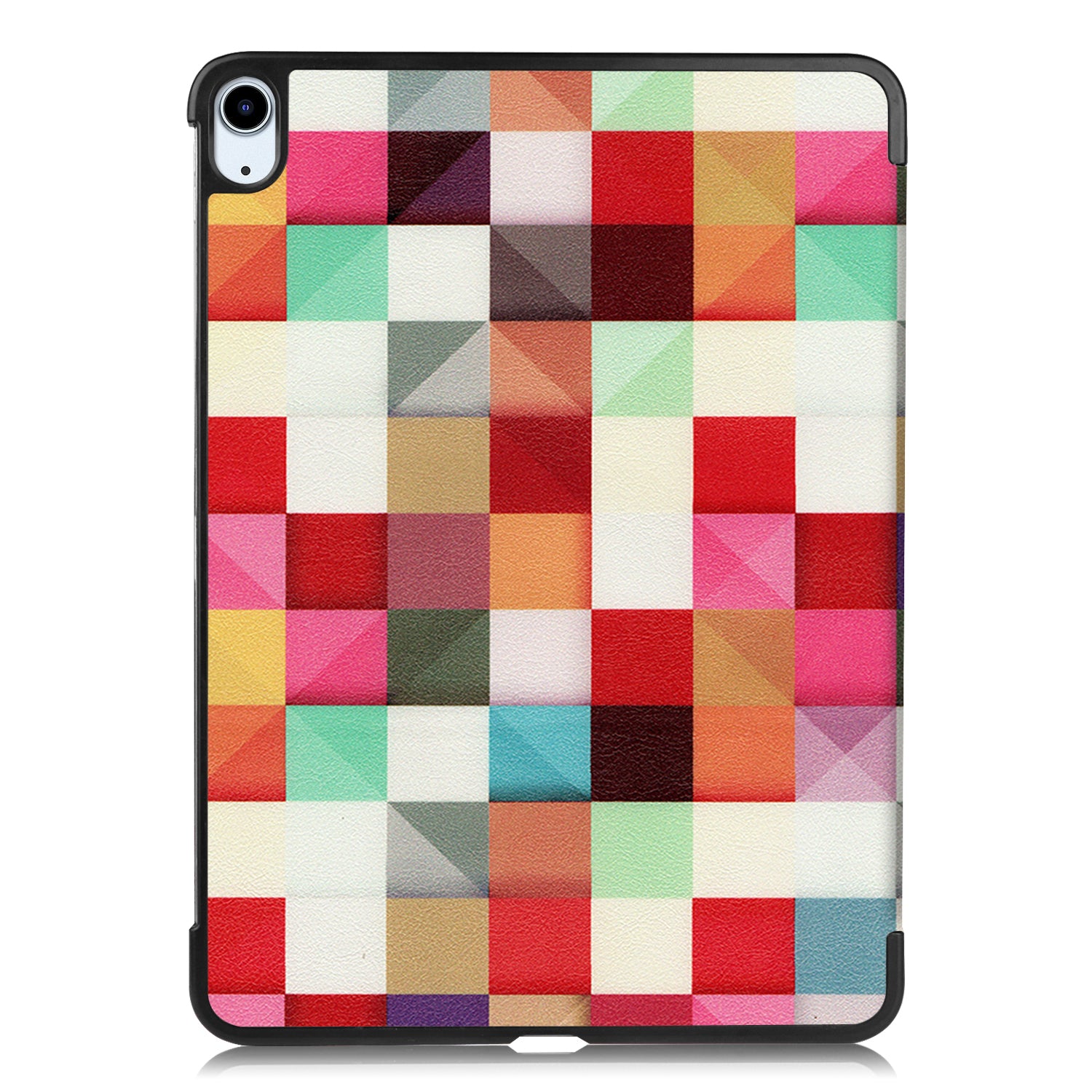 For iPad Air 11 (2024) Case Trifold Stand Pattern Auto Wake / Sleep Tablet Cover