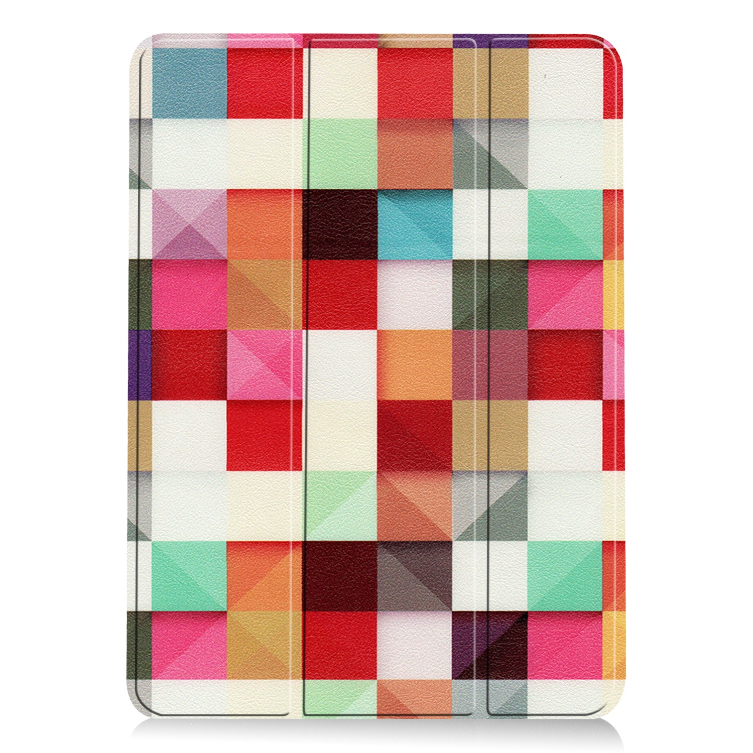 For iPad Air 11 (2024) Case Trifold Stand Pattern Auto Wake / Sleep Tablet Cover