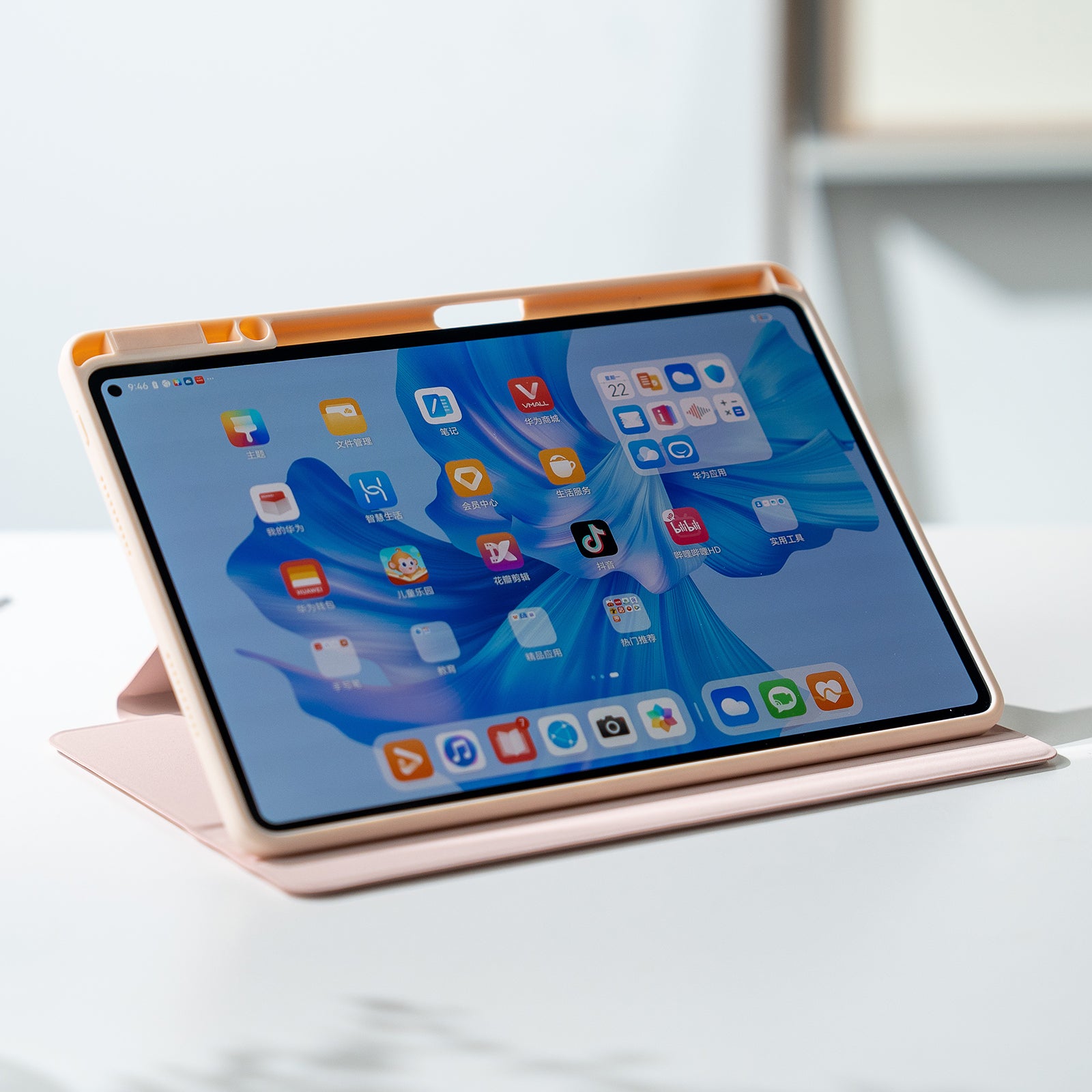 For Huawei MatePad Pro 11 (2022) / (2024) Case PU Leather Rotating Stand Tablet Cover with Pencil Holder