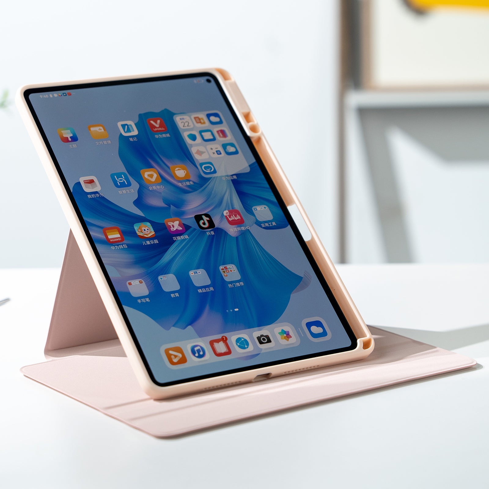 For Huawei MatePad Pro 11 (2022) / (2024) Case PU Leather Rotating Stand Tablet Cover with Pencil Holder